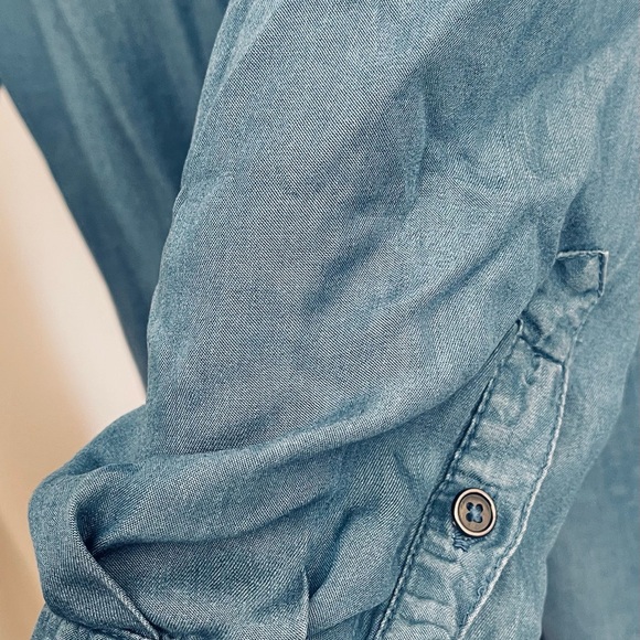 Style & Co Plus Size XXL Tunic Corset Ties Pockets Designer Fashion Rayon Hip - Picture 6 of 8